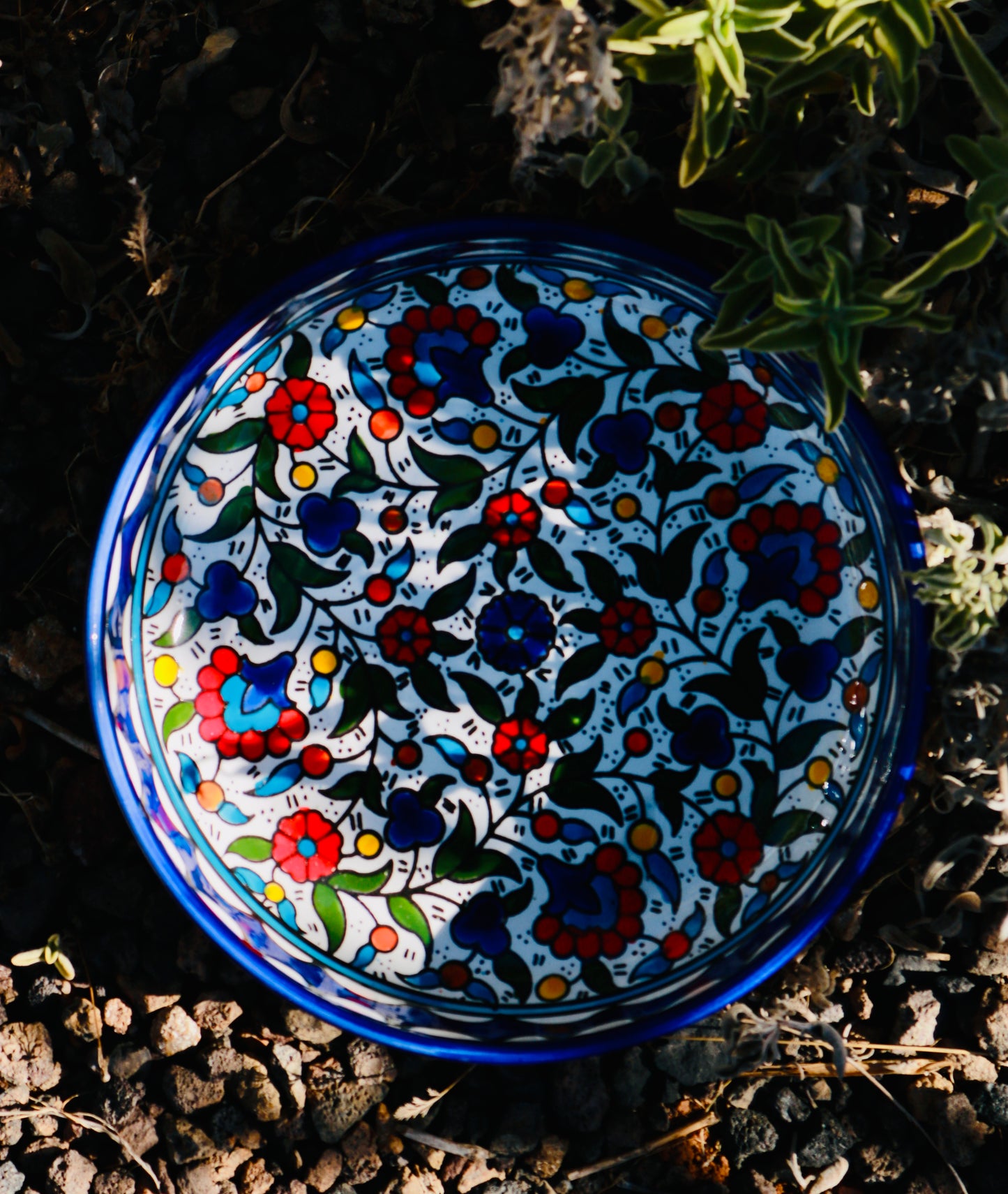 Handcrafted Palestinian Decorative Plates