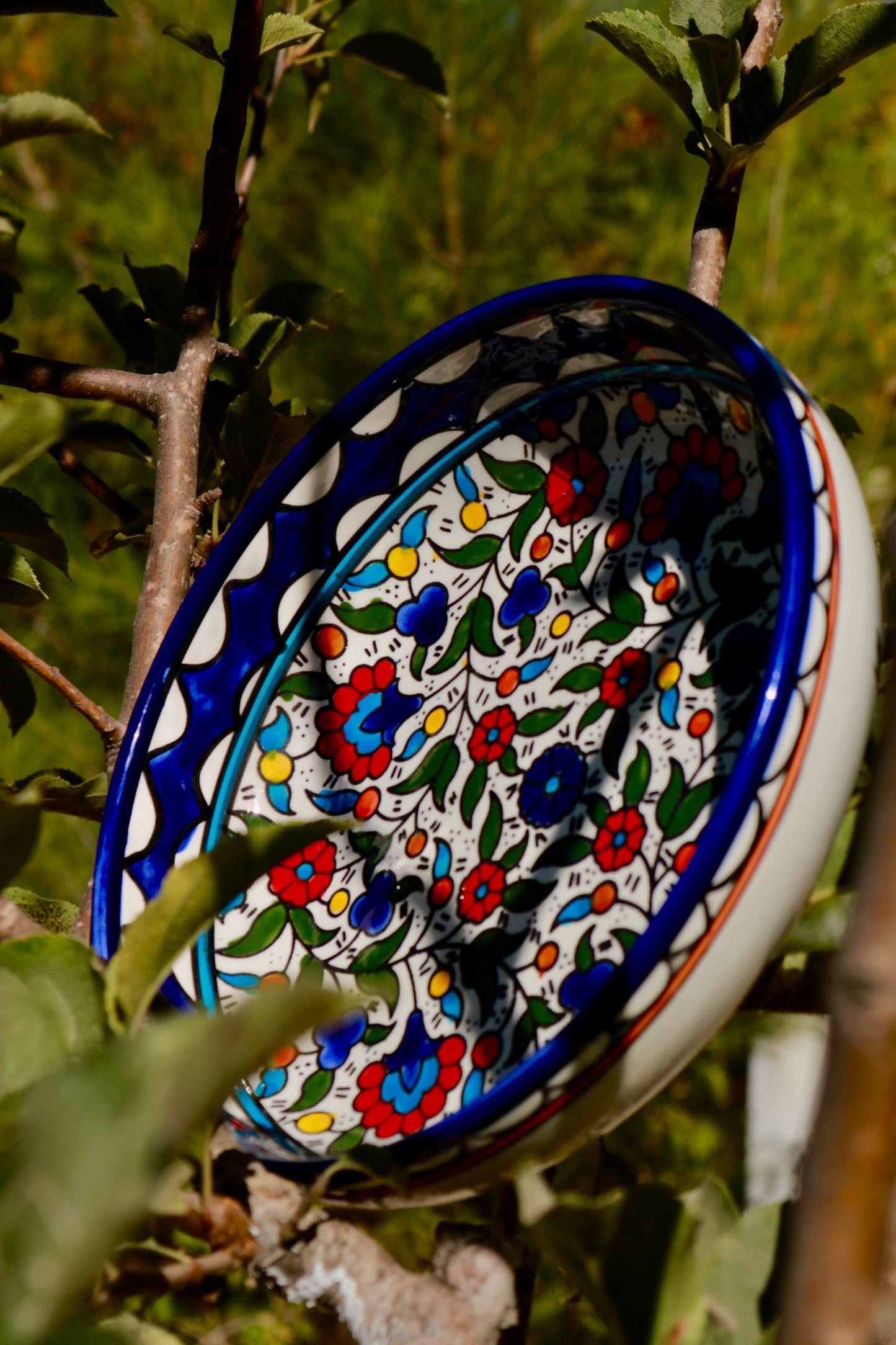 Handcrafted Palestinian Decorative Plates