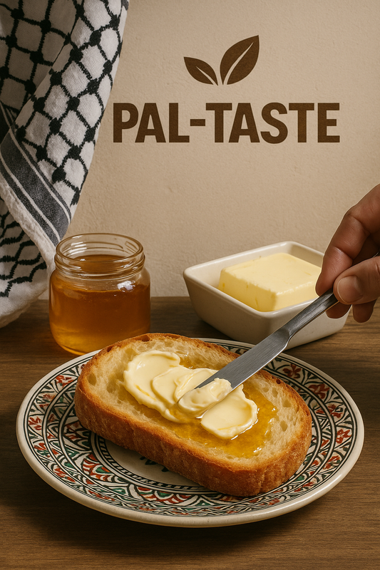 Pal-Taste Premium Palestinian Honey with Traditional Butter